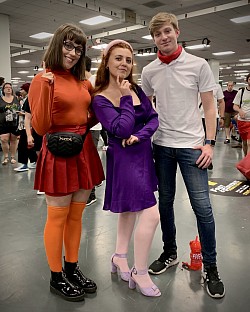Velma, Daphne and Fred ‘Scooby-Doo’ - Cosplayers