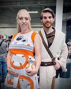 BaBy-8 and Obi-Wan Kenobi ‘Star Wars’ - Cosplayers