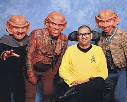 Nog(Aron Eisenberg), Quark(Armin Shimerman) & Rom(Max Grodénchik) - ‘Star Trek:DS9’