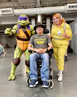 Donatello & April O’Neil.